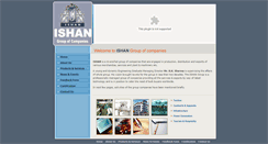 Desktop Screenshot of ishanindia.com